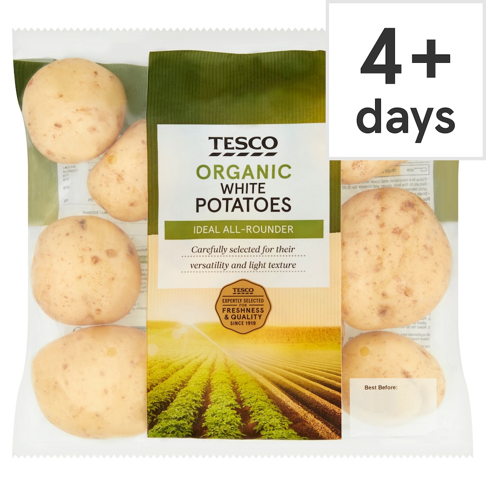 Tesco Organic Potatoes 1.5Kg