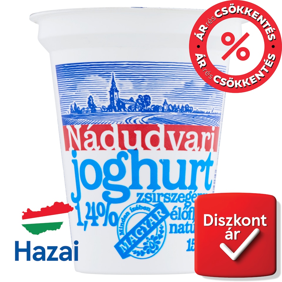 image 1 of Nádudvari Low-Fat Unflavoured Yoghurt with Live Culture 150 g