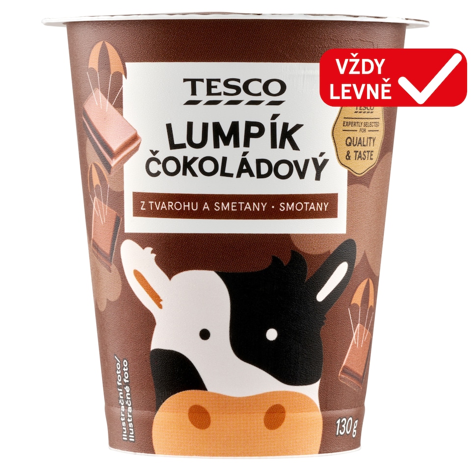 Tesco Lumpík with Chocolate Flavour 130g