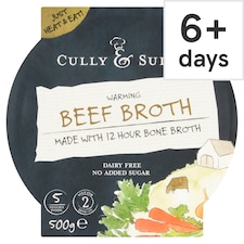 Cully And Sully Beef And Vegetable Broth 550G