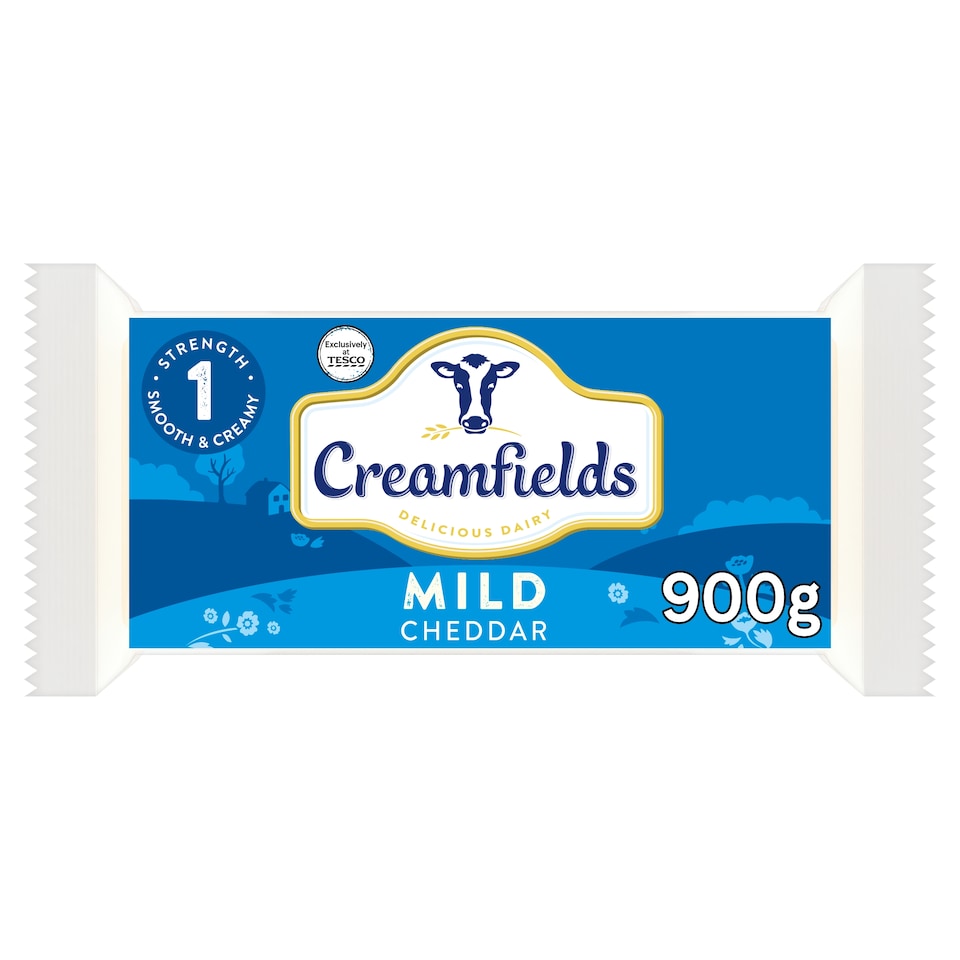 Creamfields Mild Cheddar 900g