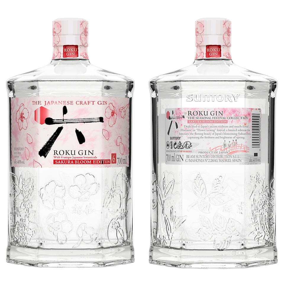 image 1 of Roku Sakura Bloom Gin 700ml