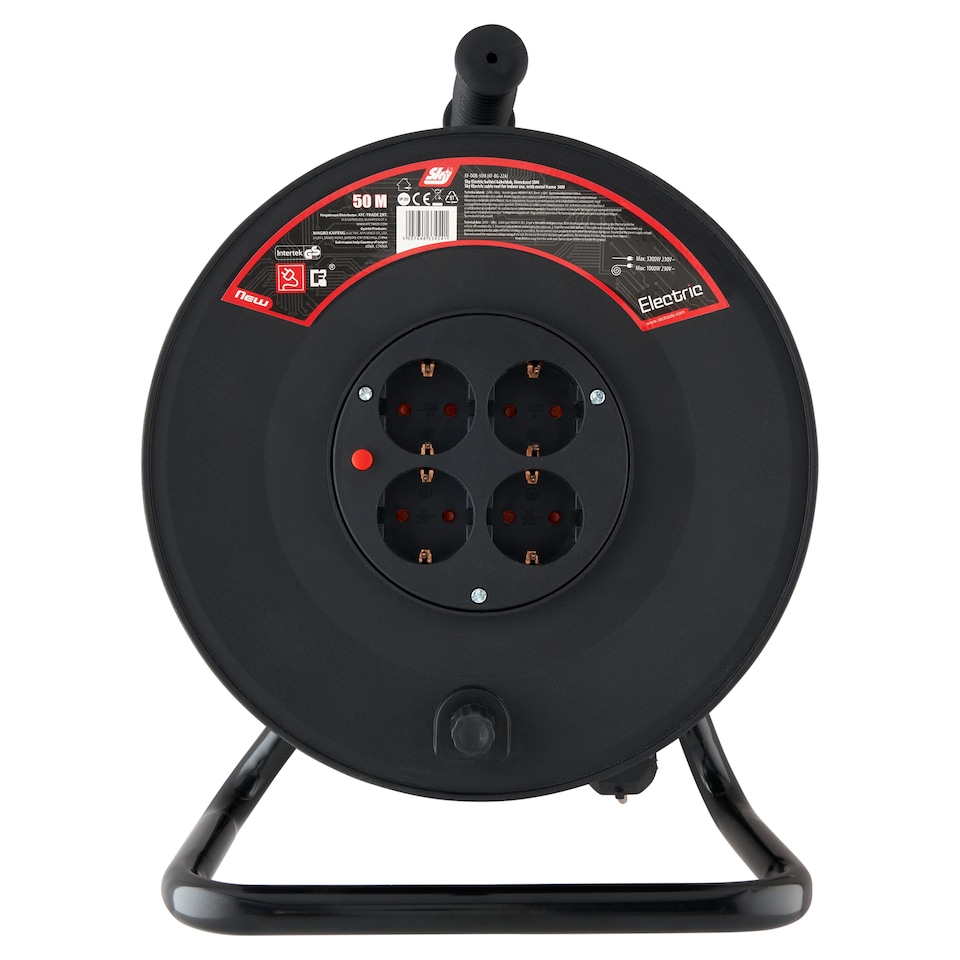 Sky Electric KF-BG-22A beltéri kábeldob, fémvázzal 50 m