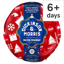 Dickinson & Morris Large Melton Mowbray Pork Pie 440G
