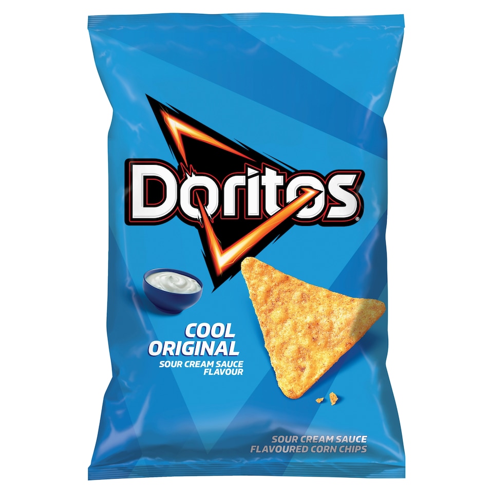 Doritos Cool Original tejfölös mártás ízesítésű kukoricachips 90 g