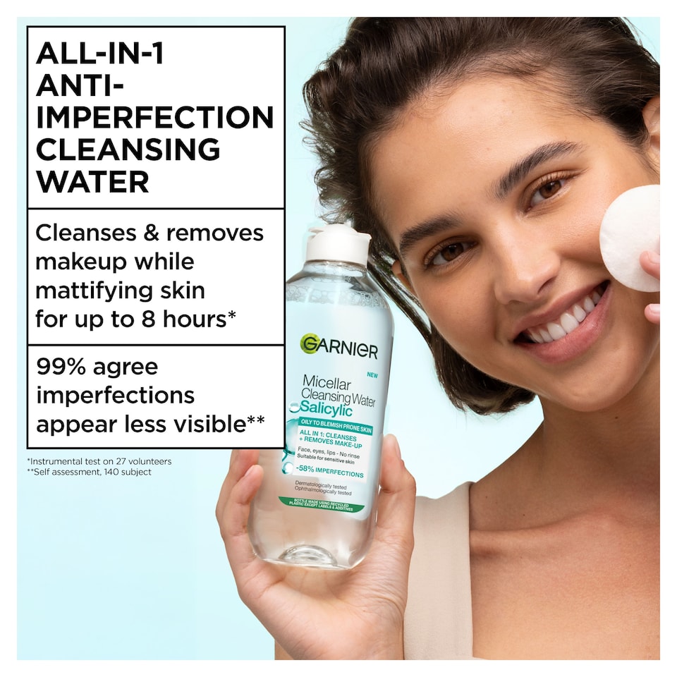 image 1 of Garnier Micellar cleansing Water Salycilic 400ml