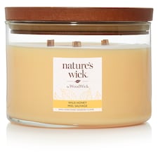 Natures Wick Multi Wick Candle Wild Honey
