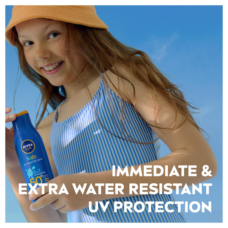 image 1 of NIVEA SUN Kids Protect & Care Sun Lotion SPF50+ 200ml
