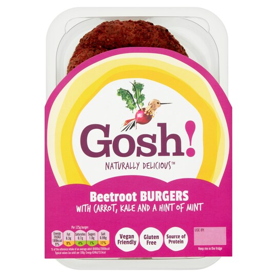 Gosh Beetroot Kale Burger 6X250g