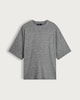 image 5 of F&F Oversized Short Sleeved T-Shirt in Grey