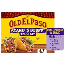 Old El Paso Stand 'N' Stuff Taco Kit - Sweet Paprika & Garlic 312g