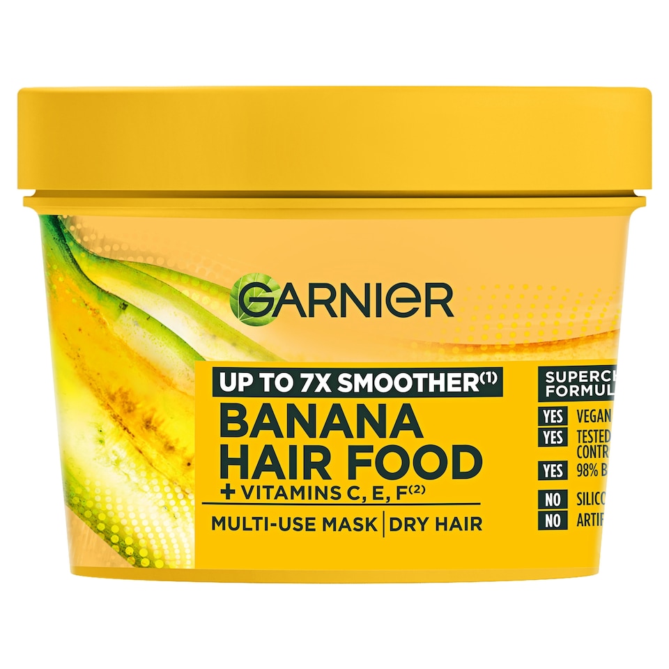 image 1 of Garnier Ultimate Blends Hair Food Banana 3in1 Mask 400ml