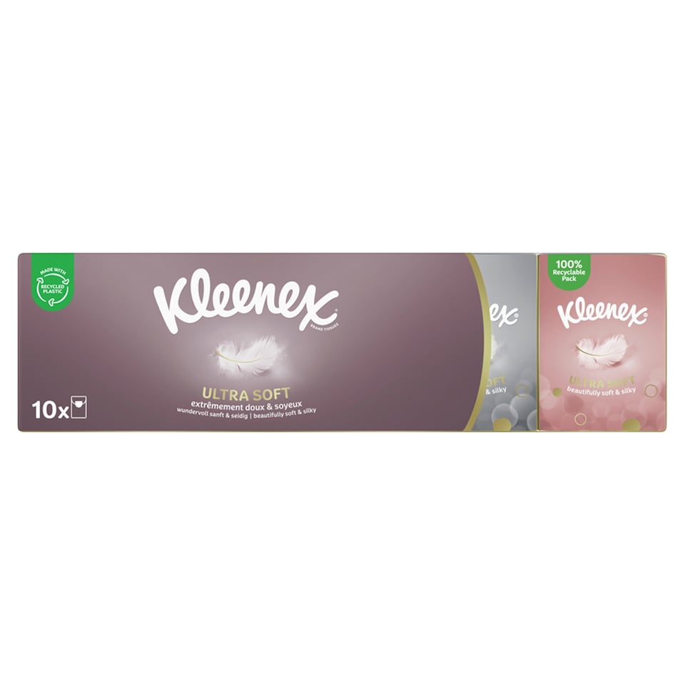 Kleenex Ultra Soft Tissue 4 Plies 10 x 7 pcs