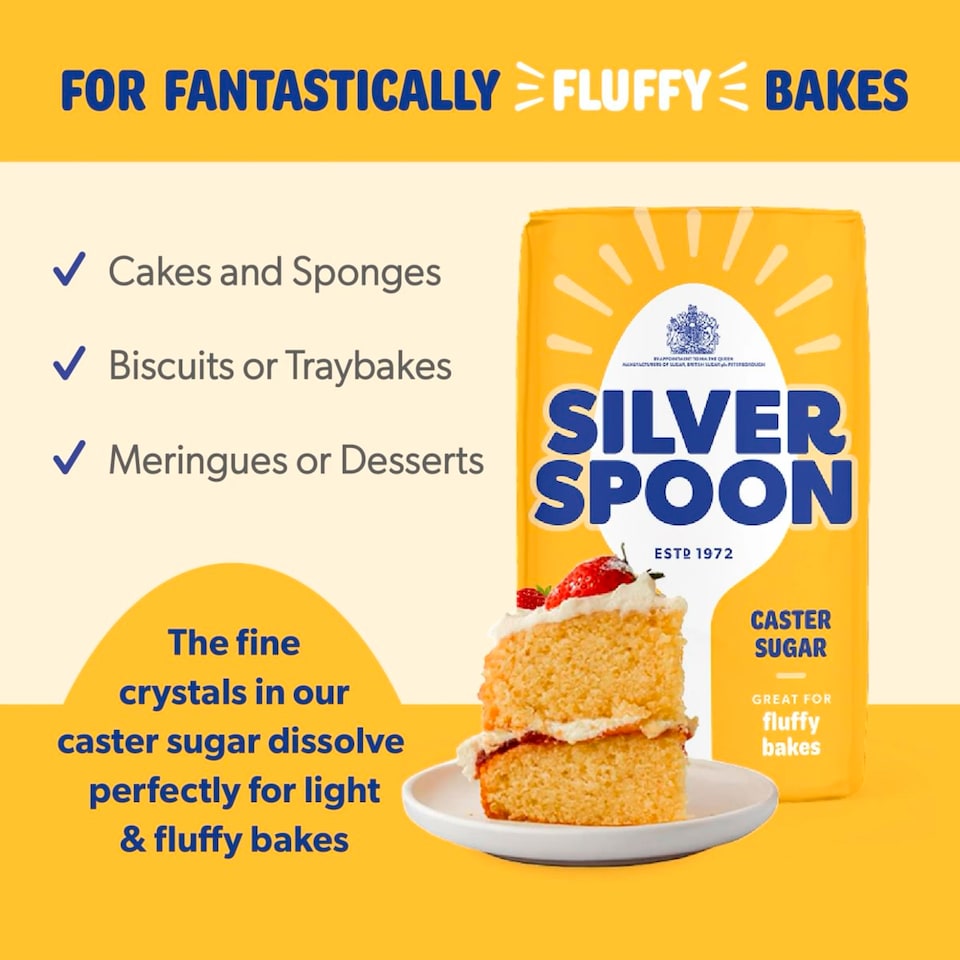 image 1 of Silver Spoon Caster Sugar 500g