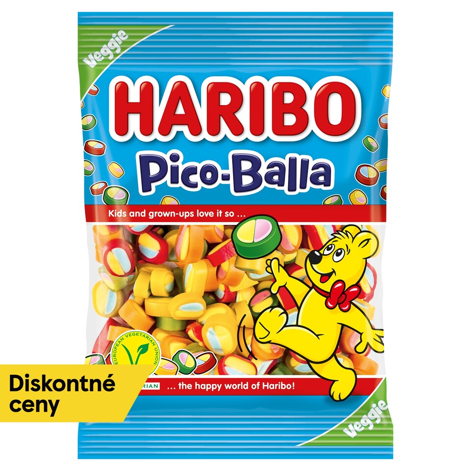 Haribo Pico-Balla Jelly Candies with Fruit Flavours 175 g