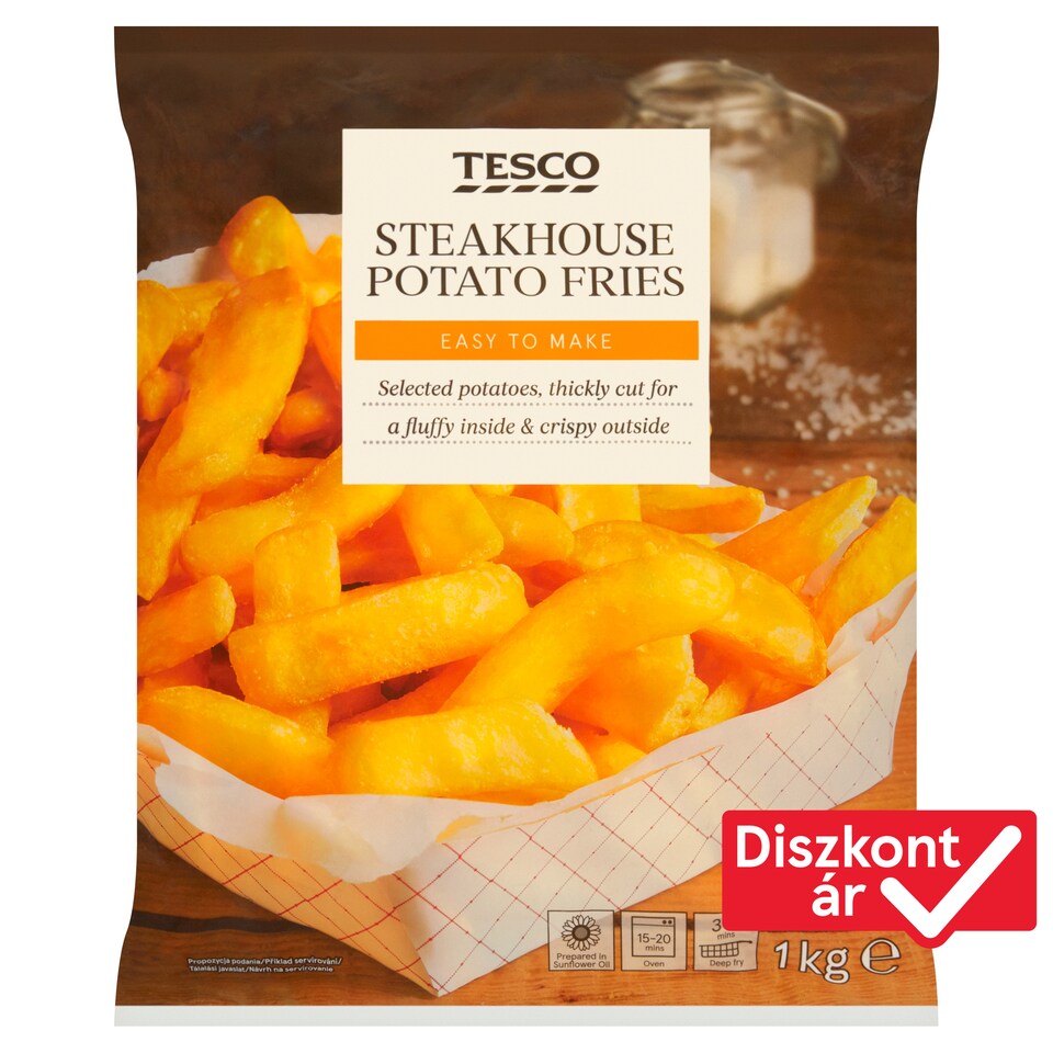 Tesco Steakhouse Potato Fries 1 kg