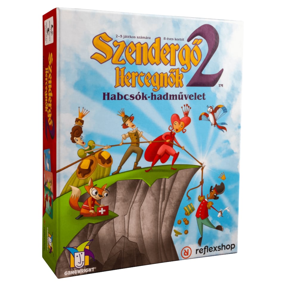 Reflexshop Szendergő Hercegnők 2 Habcsók-hadművelet társasjáték