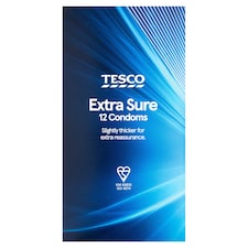 Tesco Extra Sure Condoms 12s