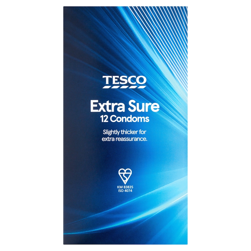 Tesco Extra Sure Condoms 12s