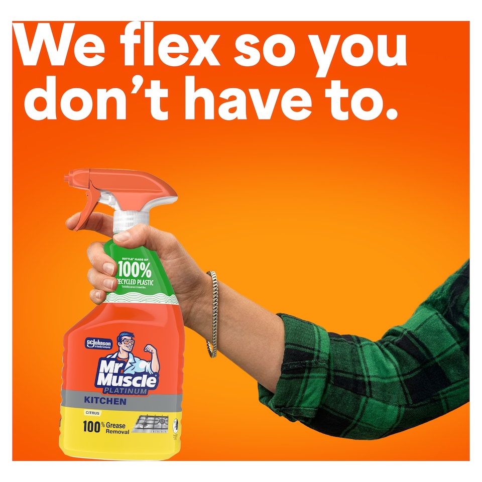 image 1 of Mr Muscle Platinum Kitchen Cleaning Spray 500ml