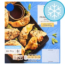 Tesco 8 Prawn Toast Gyozas with Soy & Lime Dip 206g