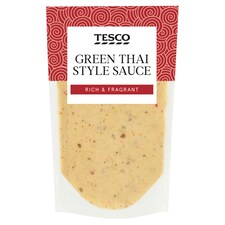 Tesco Green Thai Style Sauce 180G
