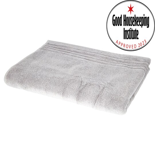 Fox & Ivy Hygro Tencel Bath Sheet Silver Tesco Groceries