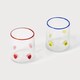 image 3 of Paperchase x Mélanie Johnsson Valentines 2 Pack Glass Tumblers