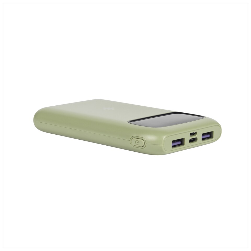 image 1 of Intempo Aria Green Portable Charger 10,000MAH