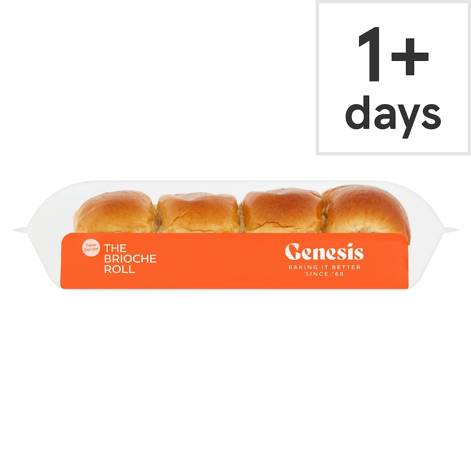 Genesis Crafty Brioche Finger Rolls 4 Pack