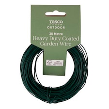 Tesco Heavy Duty Coated Garden Wire 30M