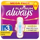 obrázok 1 z Always Platinum Hygienické Vložky Super Extra (Veľkosť 3) 36 Vložiek