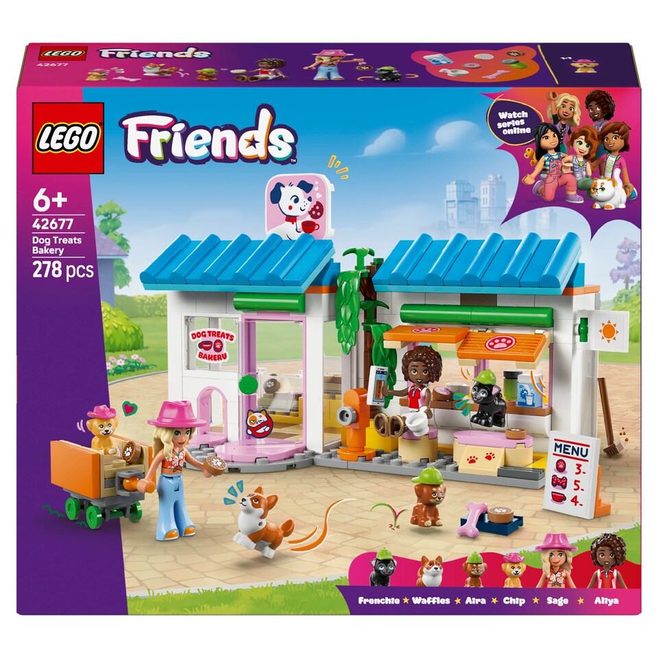 Obrázek 1 pro produkt LEGO Friends 42677 Pekárna pamlsků pro pejsky