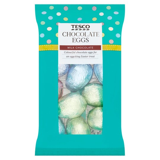Tesco Small Chocolate Eggs 200G Tesco Groceries