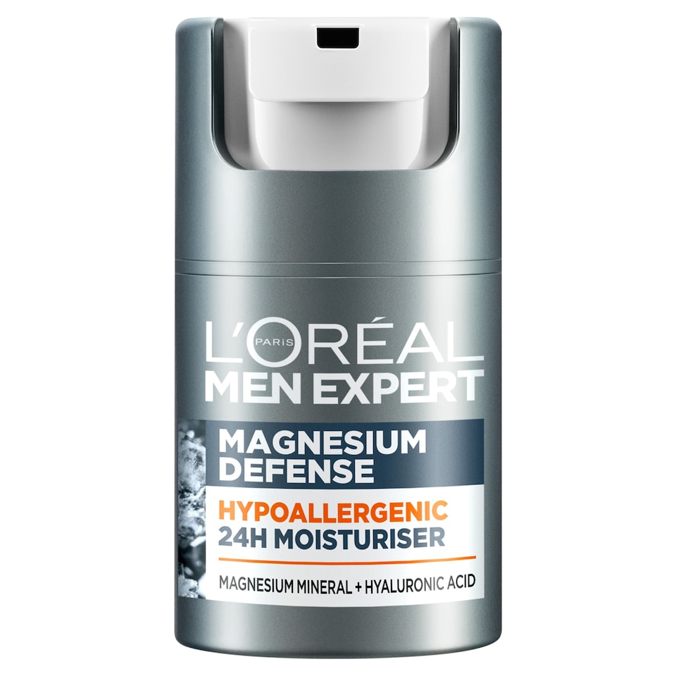 image 1 of L'Oreal Men Expert Magnesium Hypoallergenic Moisturiser 50Ml