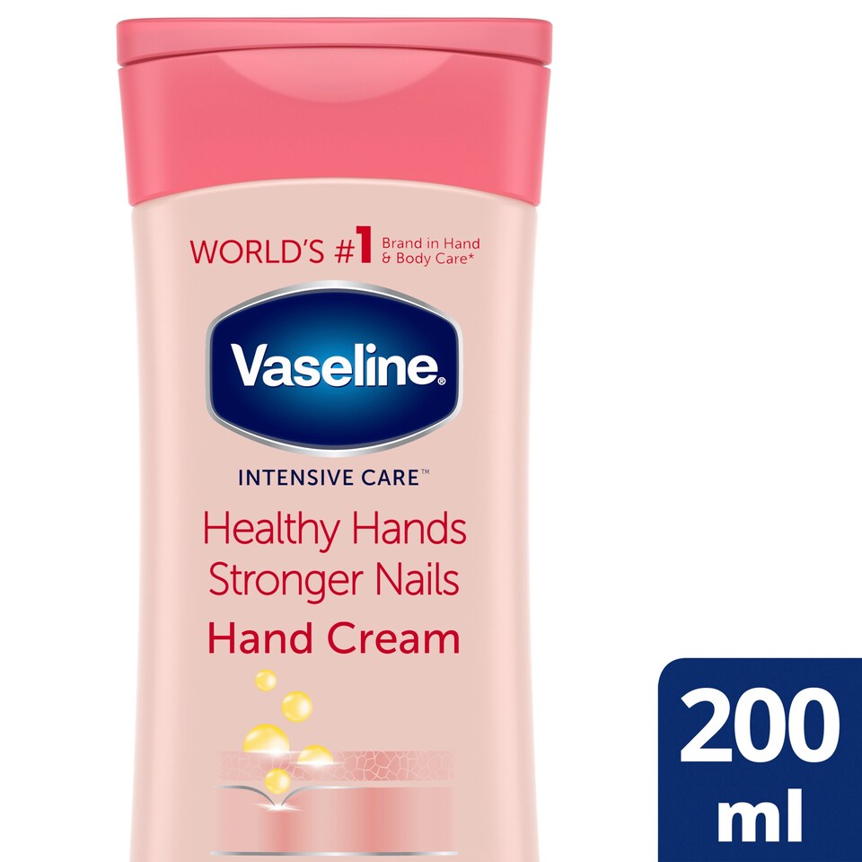 image 1 of Vaseline Intensive Care Hand Plus Nail Cream 200Ml