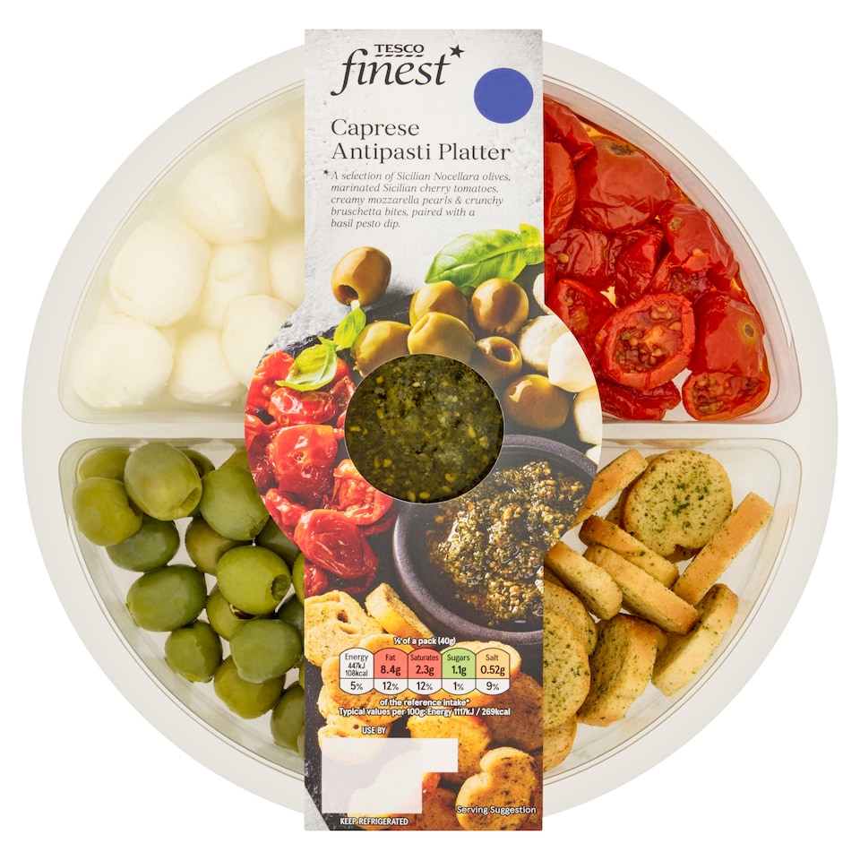 Tesco Finest Caprese Antipasti Platter 320g