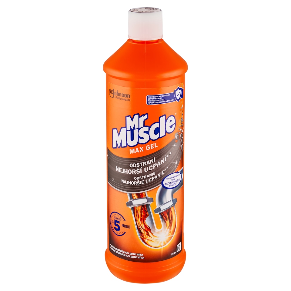 image 1 of Mr Muscle Max Gel for Kitchen and Bathroom Drain Cleaning 1000ml