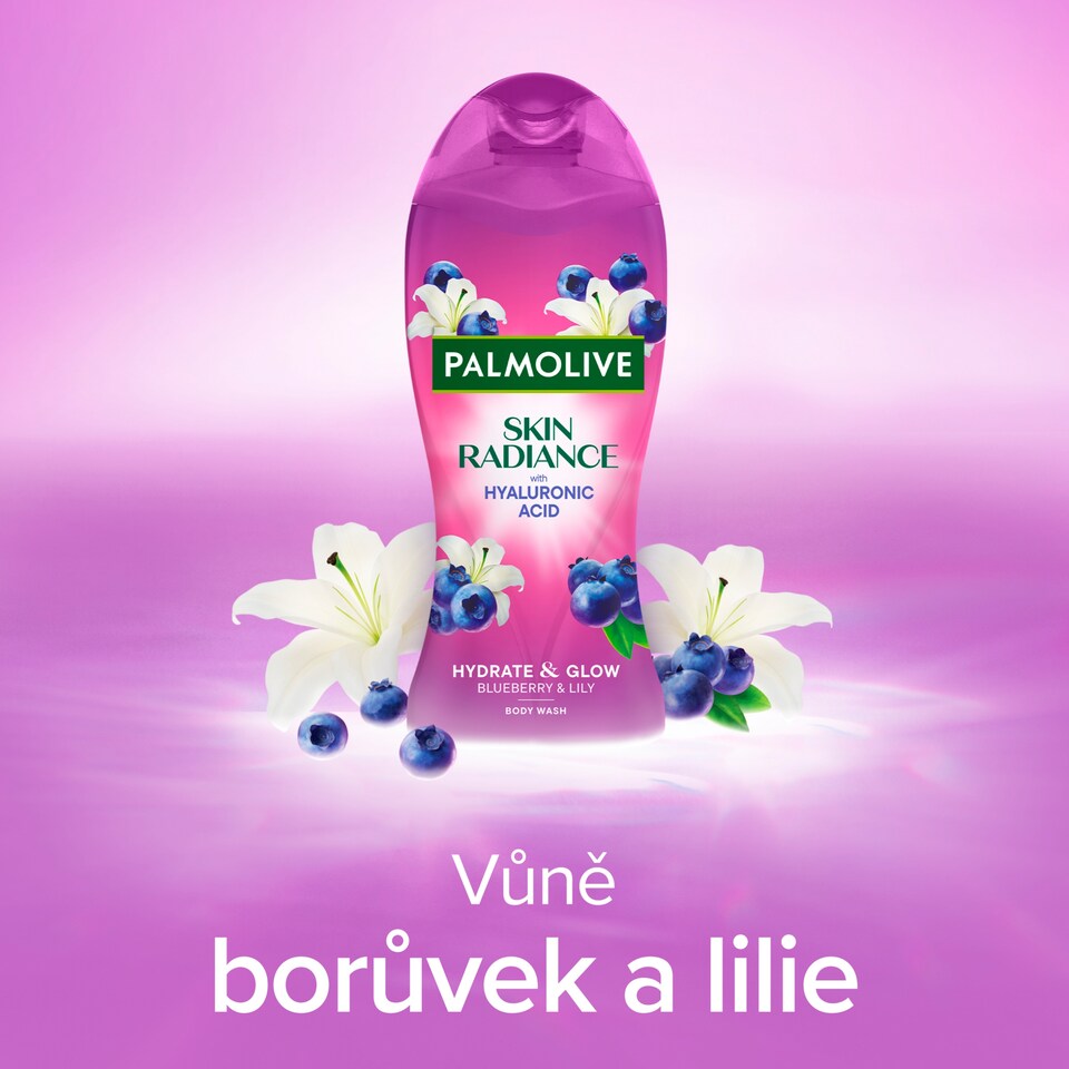 image 1 of Palmolive Skin Radiance Blueberry & Lily Scent Body Wash {size}