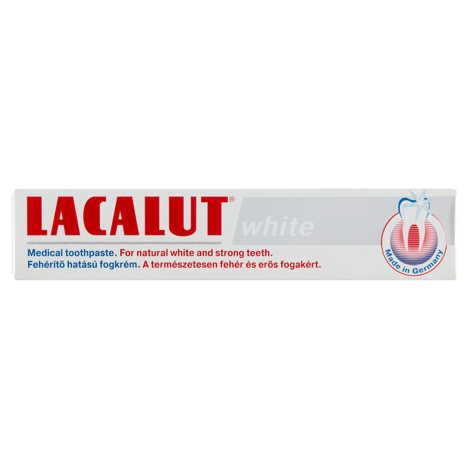 Lacalut White fehérítő hatású fogkrém 75 ml  1. kép