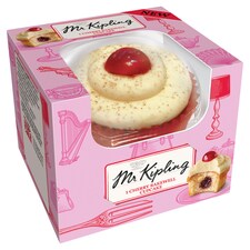 Mr Kipling Cherry Bakewell Cupcake Sngl Pk