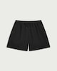 image 4 of F&F Grid Textured Swim Shorts in Black