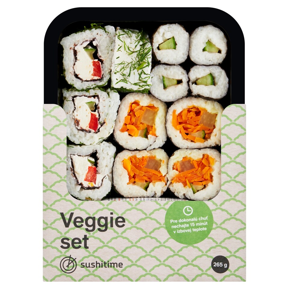 obrázok 1 z Sushitime Veggie set 265 g