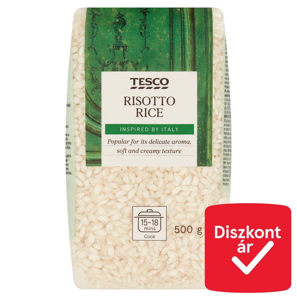 Tesco "A" minőségű rizottó rizs 500 g