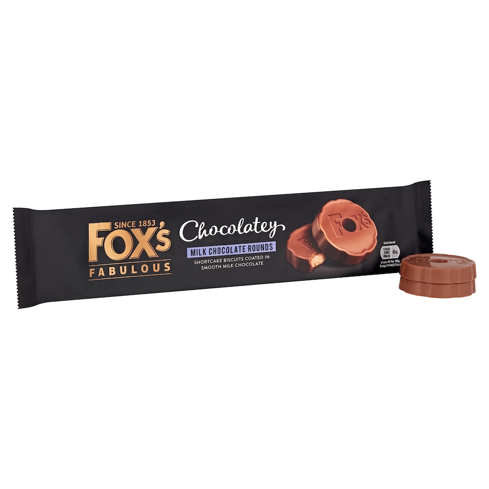 image 1 of Foxs Chocolatey Milk Chocolate Rounds 130G