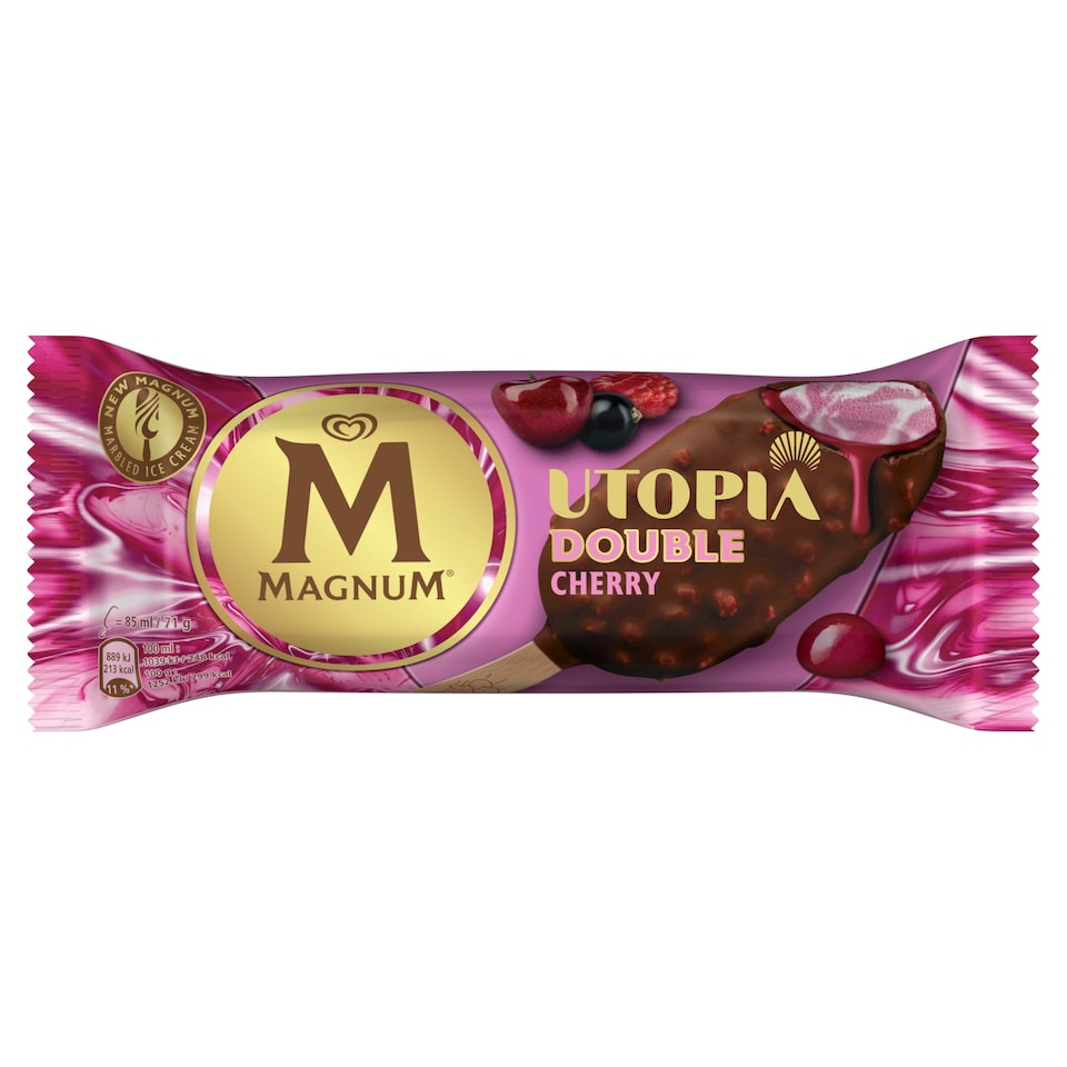 MAGNUM Pálcikás Jégkrém Dupla Meggy 85 ml