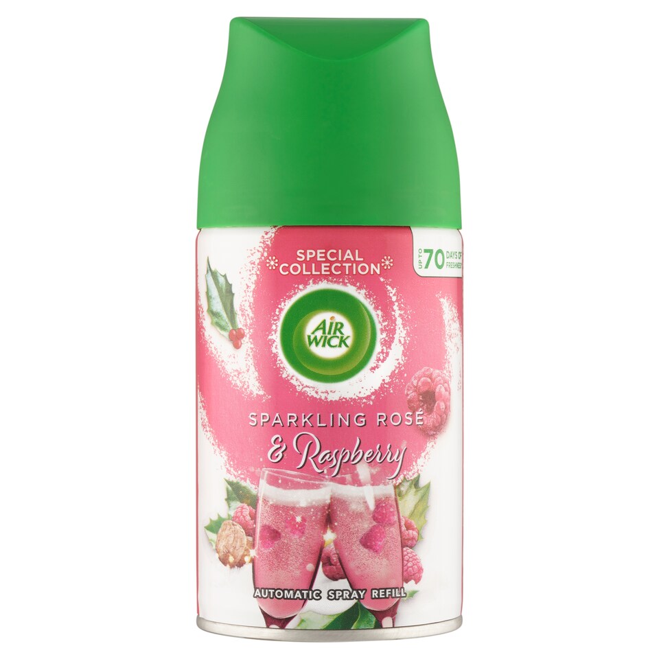 Obrázek 1 pro produkt Air Wick Freshmatic Náplň do osvěžovače vzduchu růžový sekt a maliny 250ml