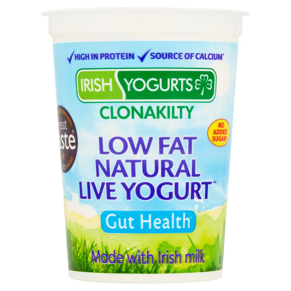 Irish Yogurts Low Fat Biological Natural Yoghurt 500G Tesco Groceries