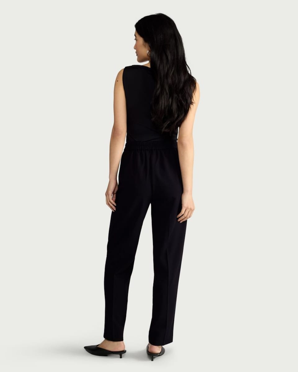 image 1 of F&F Pleated Tapered Trousers in Multi
