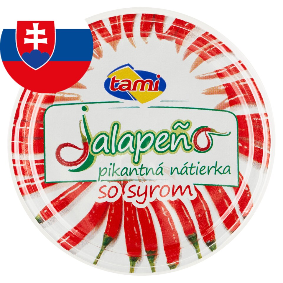 obrázok 1 z Tami Jalapeño pikantná nátierka so syrom 150 g